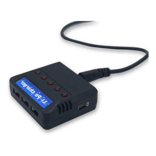 Cargador Urgenex de 5 puertos para baterías LIPO 1S-1