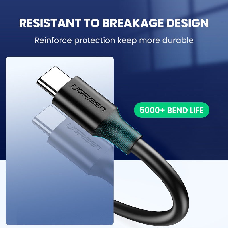 Cable USB-C a USB-A UGREEN de 18W y 5Gbps - 1.5m-5