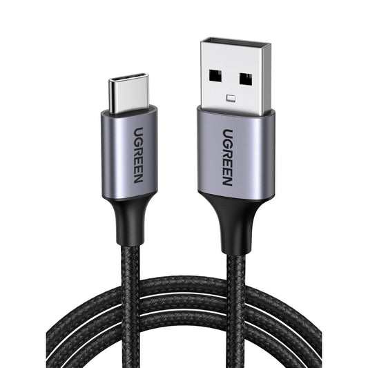 Cable USB-C a USB-A trenzado UGREEN de 18W - 2m-1
