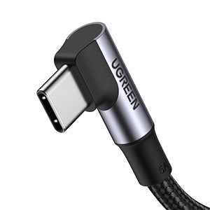 Cable USB-C trenzado con un conector angulado UGREEN de 100W - 1m-7