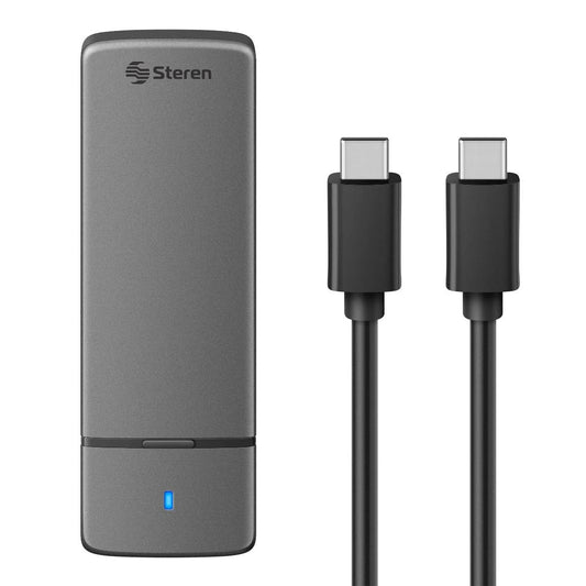 Adaptador de USB-C para SSD M.2 SATA o NVME-1