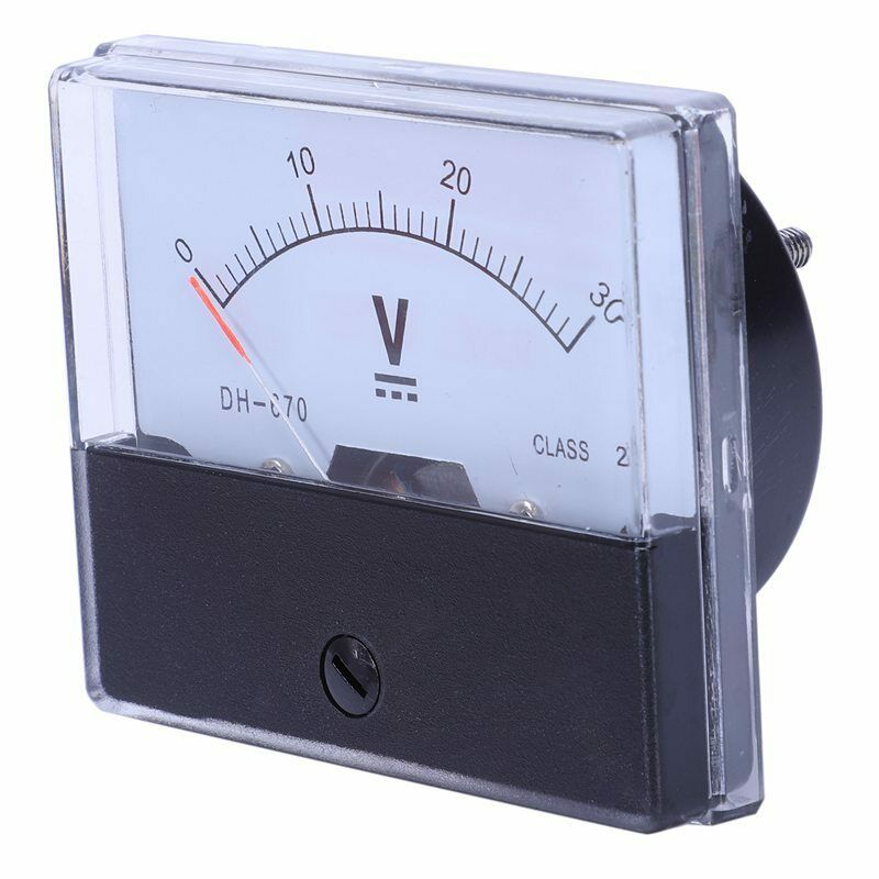 Voltímetro análogico DH-670 de 30V-1