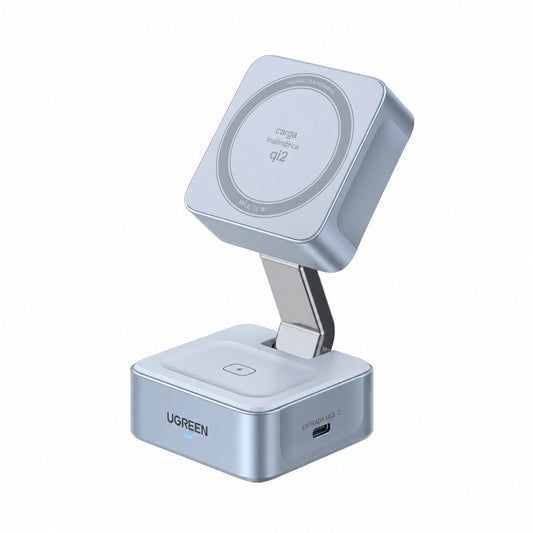 Cargador inalámbrico plegable 2 en 1 UGREEN - 25W