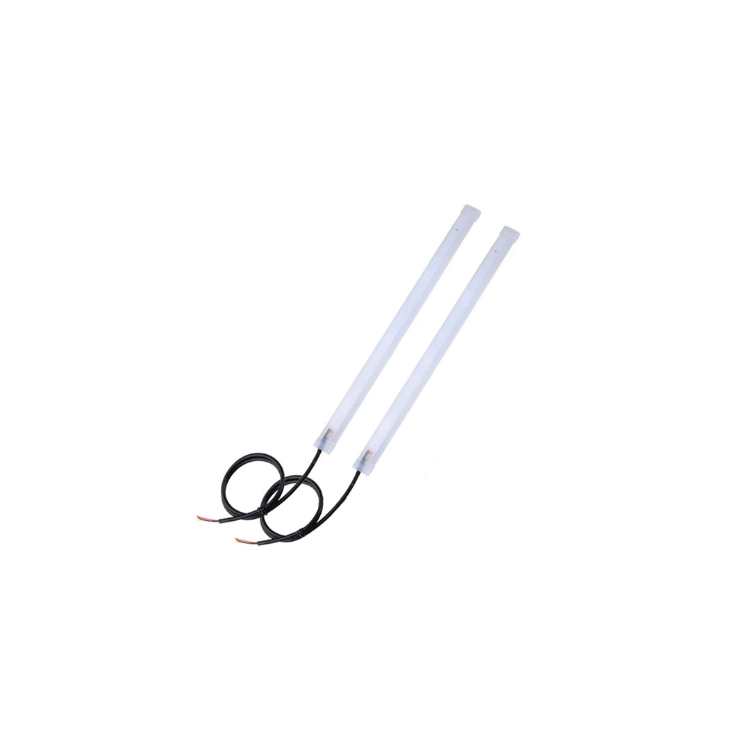 Tira led para silvín de carro - blanco y amarillo de 60 cm-3