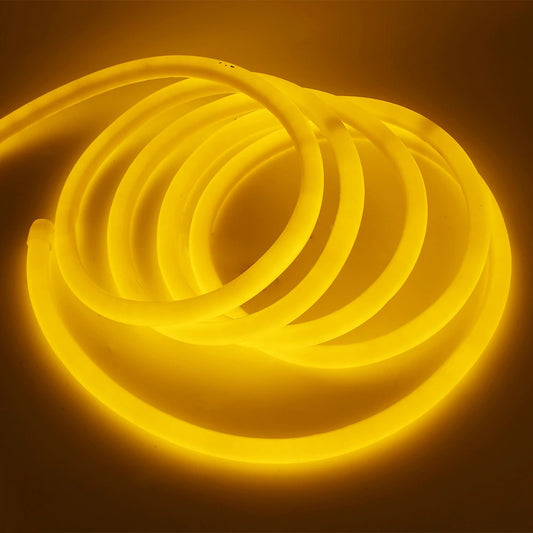 Manguera LED tubular neón amarillo de 120 VAC - 1 metro-1