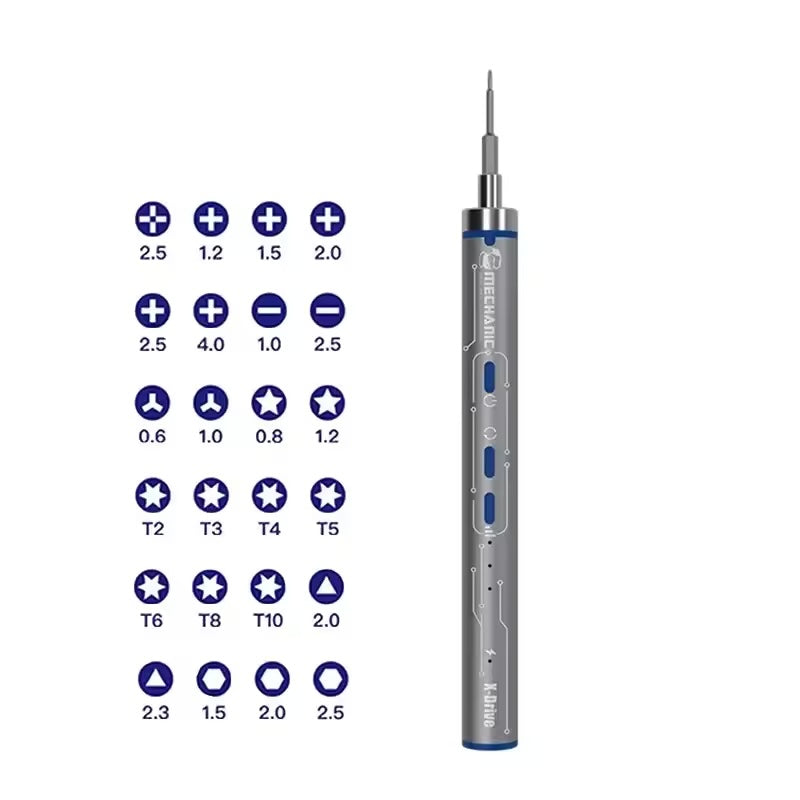 Destornillador inalámbrico recargable Mechanic X-Drive-1