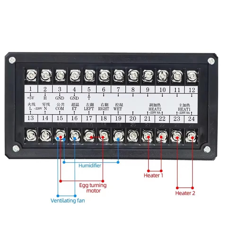 Controlador de incubadoras XM-18 de 110 a 220 VAC-4