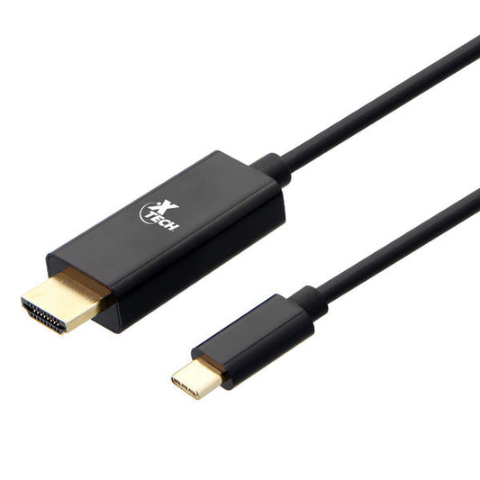 Cable XTech de USB tipo C a HDMI-1