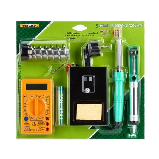 Kit para soldadura con multímetro de principiante ZD-303B-1