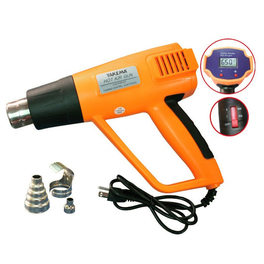 Pistola de calor Takema por control digital y display, 2 velocidades-1