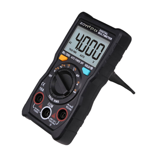 Multímetro ZOYI ZT-C4 autorango, true RMS, temperatura y capacitancia-2