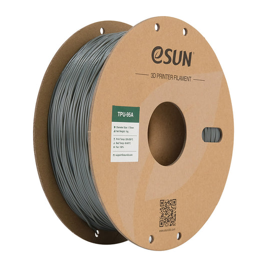 Filamento eSUN TPU-95A gris-1