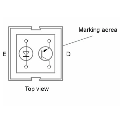 Sensor Óptico CNY70-2