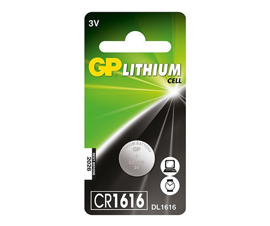 Batería GP de Litio CR1616 3V-1