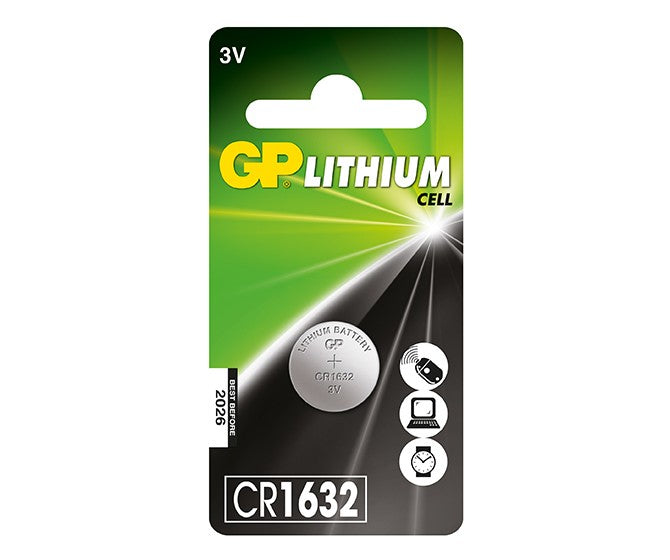 Batería GP de Litio CR1632 3V-1