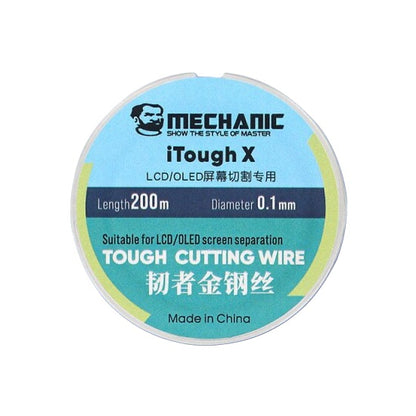Cable para cortar Mechanic iTough X de 0.10mm x 200m-1