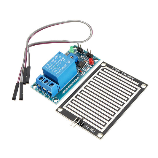 Módulo sensor de lluvia con relé 12V-1