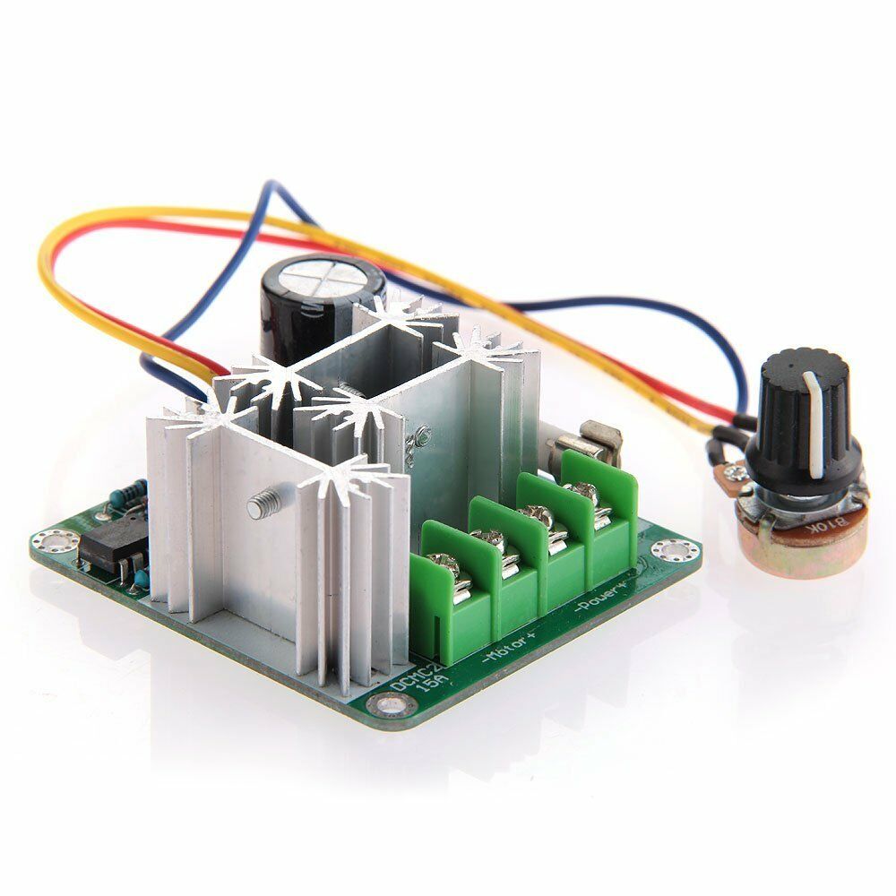 Módulo controlador de velocidad PWM Motor DC 15A-1