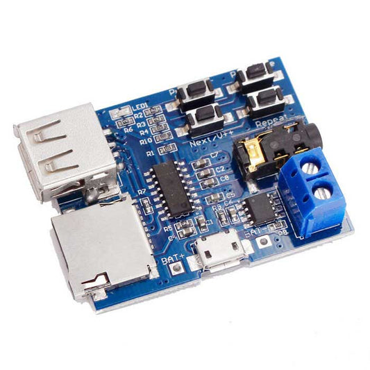 Módulo reproductor de MP3 con lector de MicroSD y USB-1