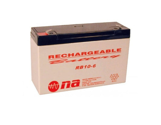 Batería recargable sellada de ácido-plomo 6V 10Ah-1