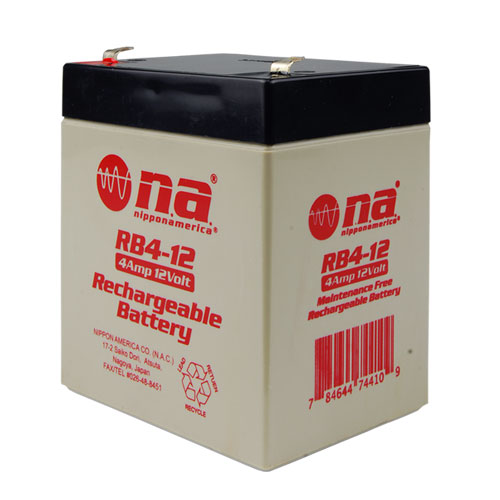 Batería recargable sellada de ácido-plomo 12V 4Ah-1