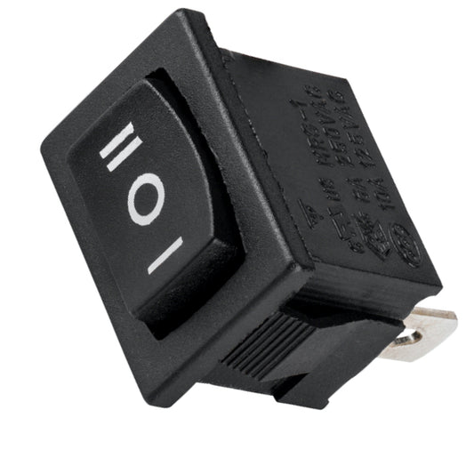 Switch ON OFF ON SPDT, negro 10A-1