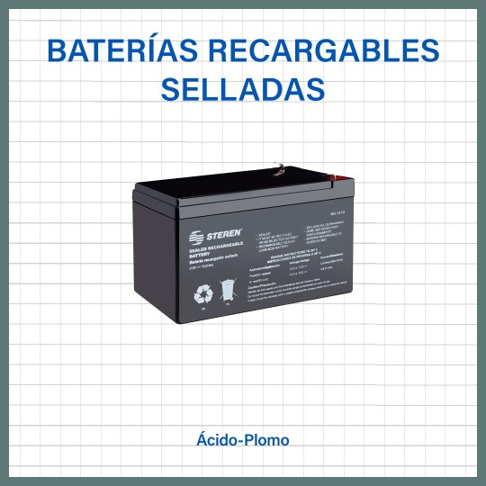 Baterías selladas