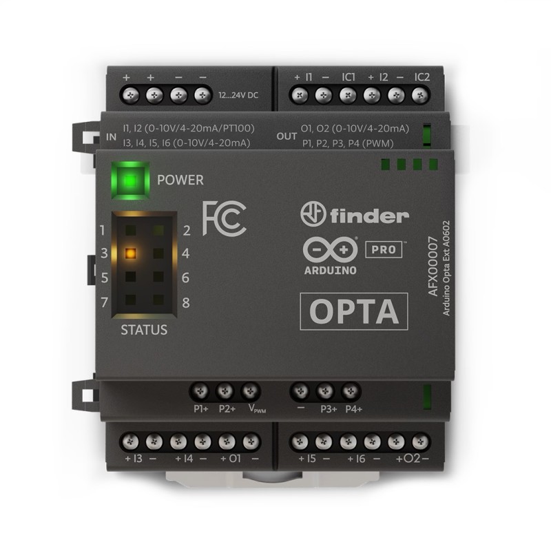 Módulo de expansión analógica Arduino Opta EXT A0602