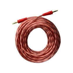 Cable de audio Audiopipe de 3.5 mm a 3.5 mm estéreo de 7.5 m