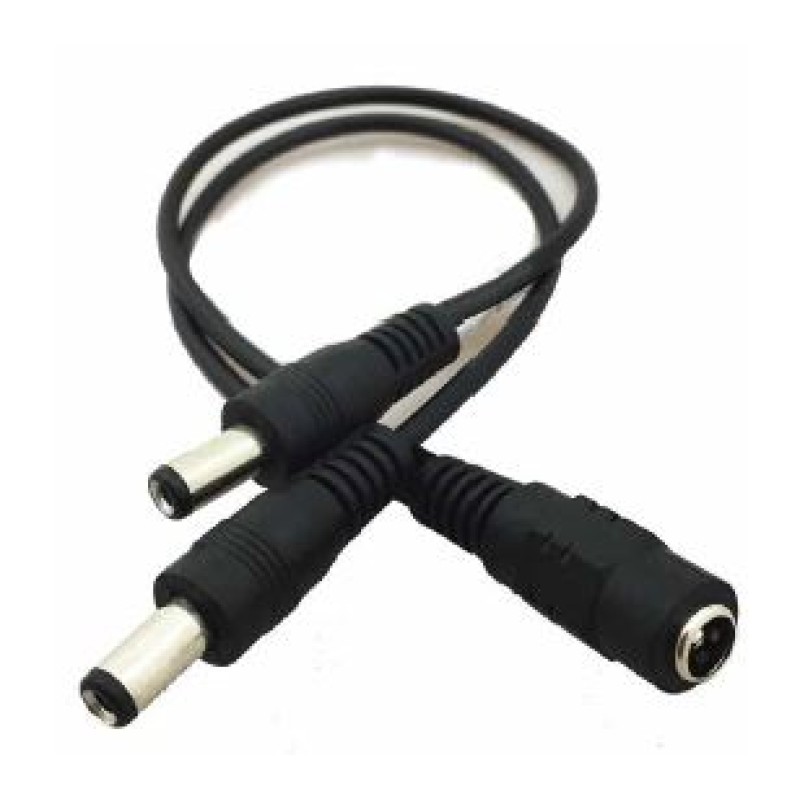 Distribuidor de corriente Netcom de 2 vías para cámara de seguridad