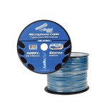 Cable balanceado para micrófono, azul - metro