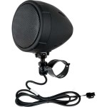 Set de bocinas de 3" y amplificador Audiopipe de 50W para moto