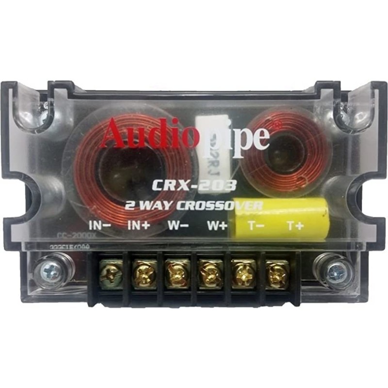 Crossover Audiopipe pasivo de 2 vías - 300W