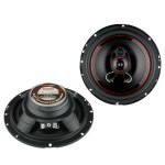 Bocina Audiopipe de 3 vías para carro de 330W 6.5" - par 