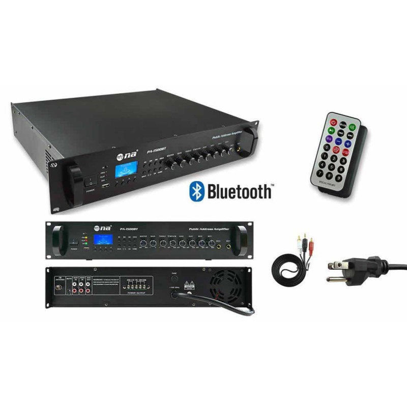 Amplificador ambiental N.A. 500W 70V/100V