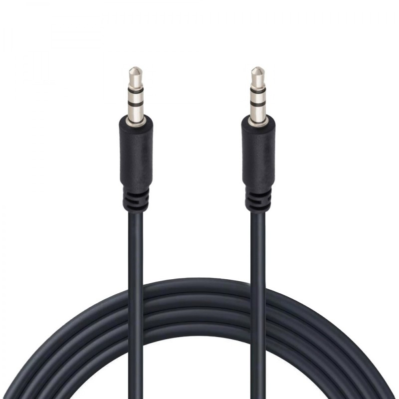 Cable de audio N.A. de 3.5mm a 3.5 mm estéreo de 1.8 m de conectores dorados