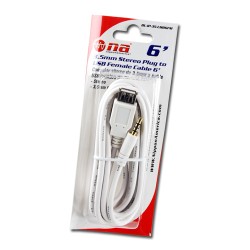 Cable de audio N.A. de USB hembra a 3.5 mm TRRS de 1.8 m