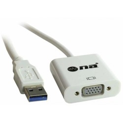 Convertidor N.A. VGA hembra a USB 3.0