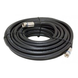 Cable N.A. coaxial de 3.6 m negro