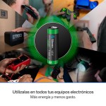Batería recargable USB Li-ion AA de 1,460mAh - 4 unidades