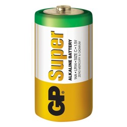 Batería GP Super Alcalina C 1.5V - Par