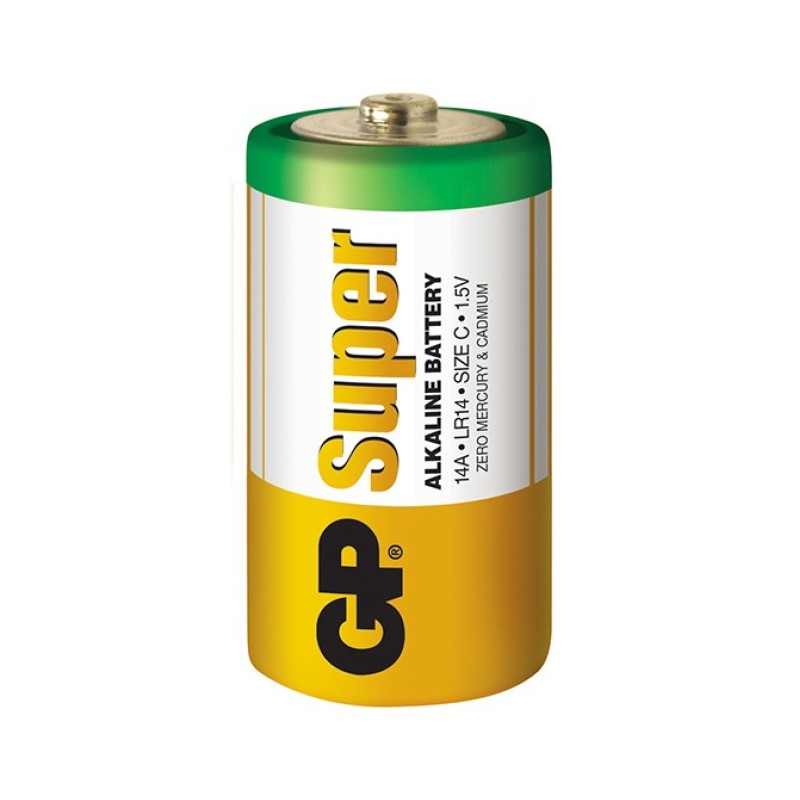 Batería GP Super Alcalina C 1.5V - Par