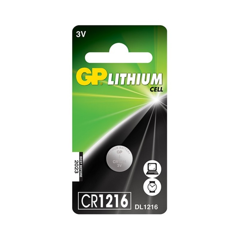 Batería GP de Litio CR1216 3V