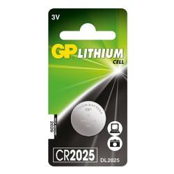 Batería GP de Litio CR2025 3V