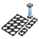 Sujetador de banco de baterías 18650 - 1X1