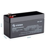 Batería recargable sellada de ácido-plomo 12V 1.2Ah