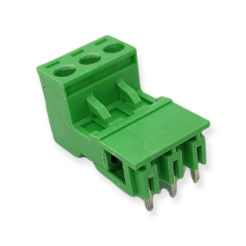 Bornera desmontable de 3 contactos 2EDG5-08-3P a 90 grados