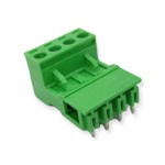 Bornera desmontable de 4 contactos 2EDG5-08-4P a 90 grados