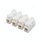 Tira de terminales de prensado de 10A - 4 canales