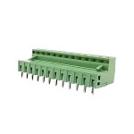 Bornera desmontable de 12 contactos 2EDG5-08-12P a 90 grados